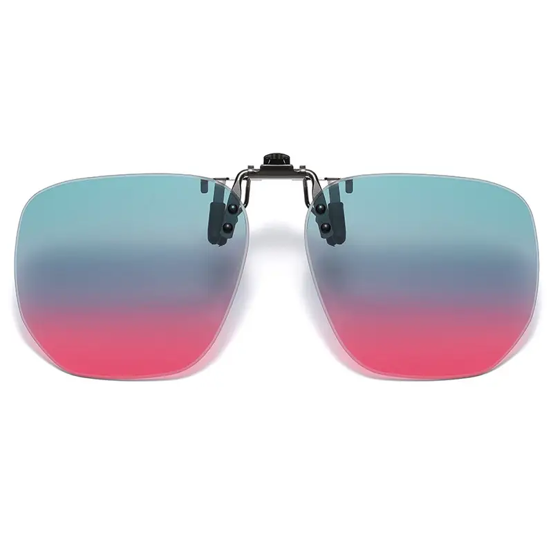 Polarized Sunglasses Clip-On for Women 2025 New European and American Fashion Stylish Myopia Clip-On Dual-Use Color-Changing Sunglasses Clip-On - Image 6