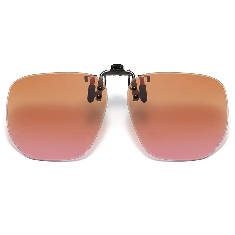 Polarized Sunglasses Clip-On for Women 2025 New European and American Fashion Stylish Myopia Clip-On Dual-Use Color-Changing Sunglasses Clip-On - Image 9