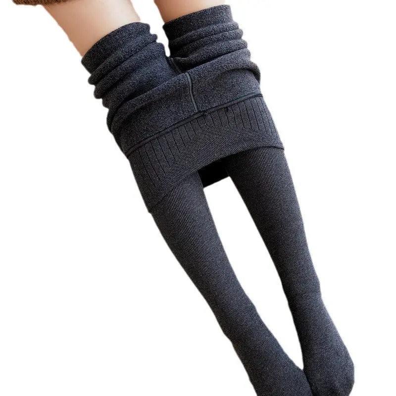 New 1900D Cashmere Leggings Fleece Lined Thickened - Image 9