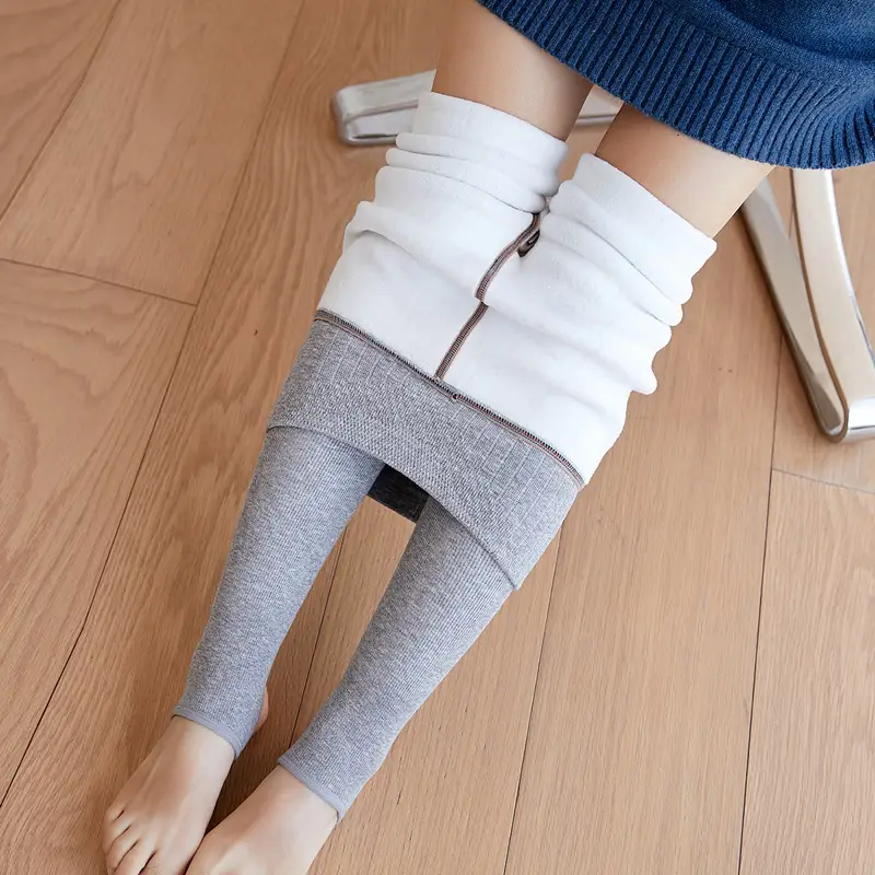 New 1900D Cashmere Leggings Fleece Lined Thickened - Image 3