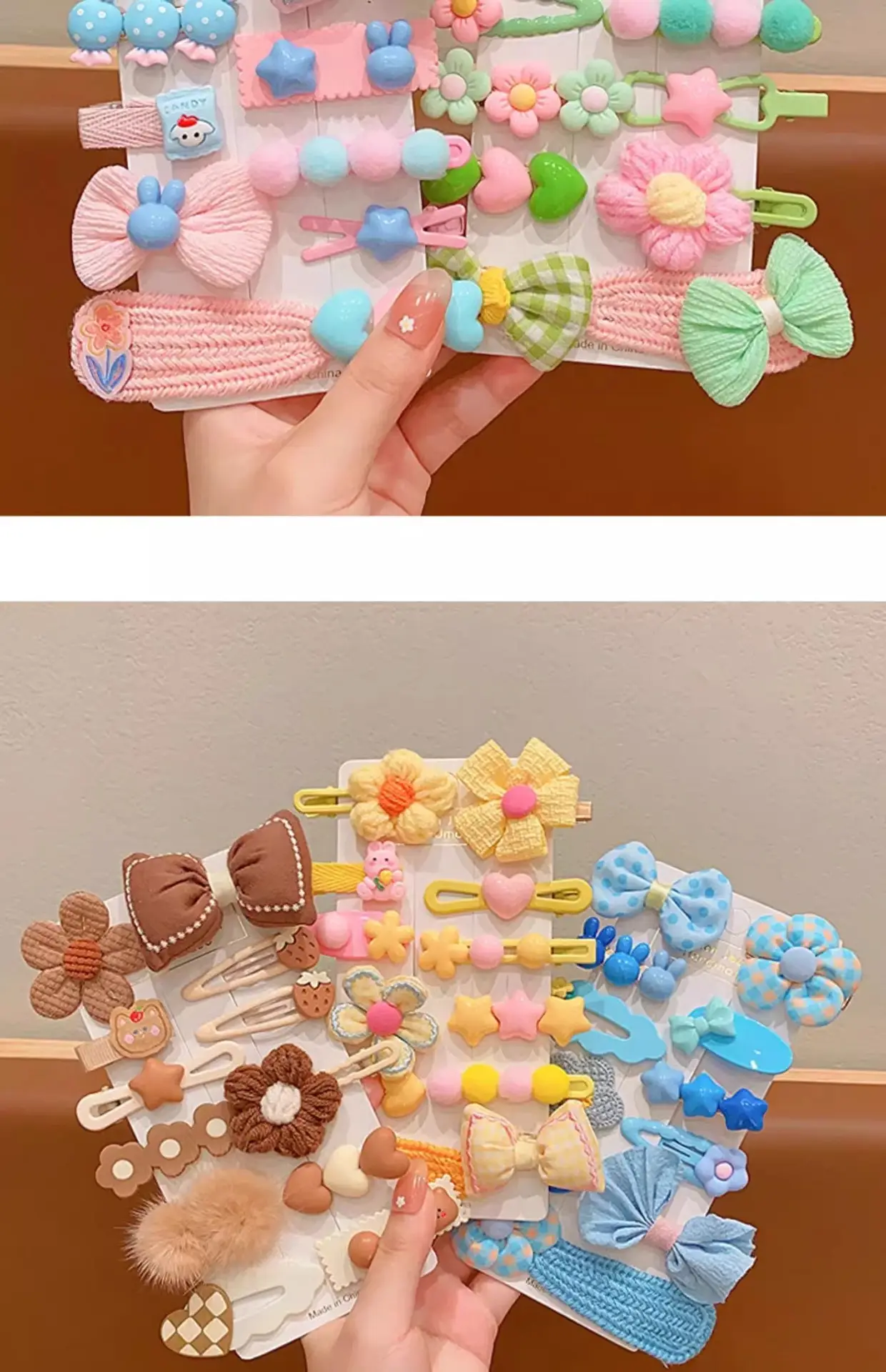 Cute Cartoon Hair Clips for Women & Kids Brown — feature 25