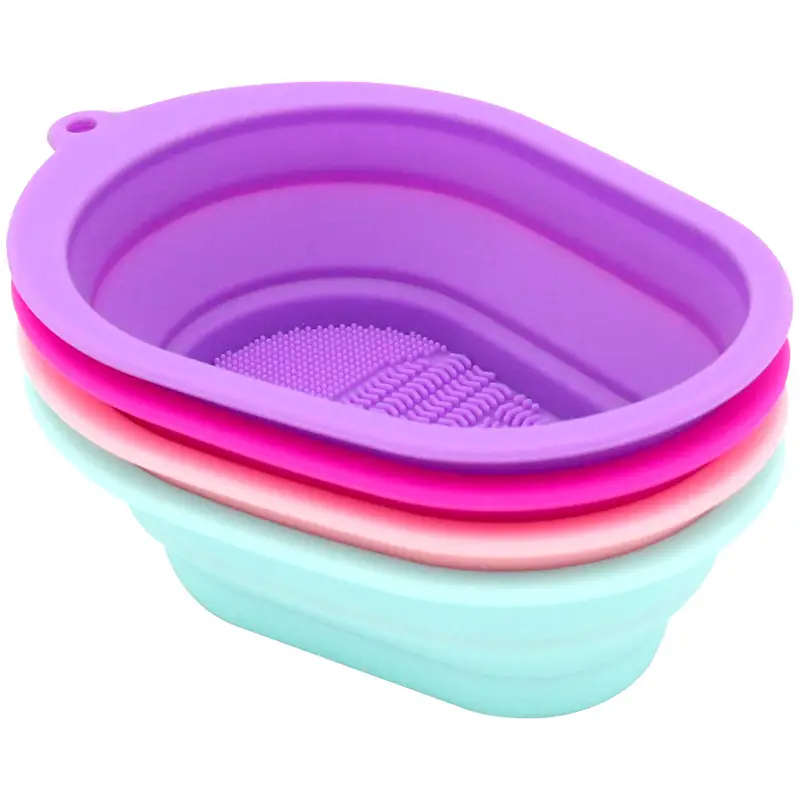 Silicone Makeup Scrubbing Pad & Brush Cleaning Board