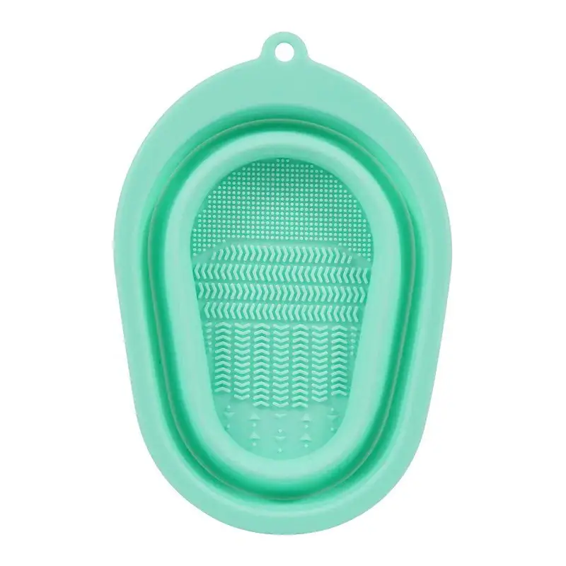 Silicone Makeup Scrubbing Pad & Brush Cleaning Board
