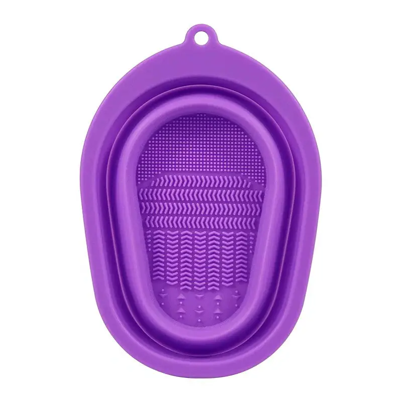 Silicone Makeup Scrubbing Pad & Brush Cleaning Board