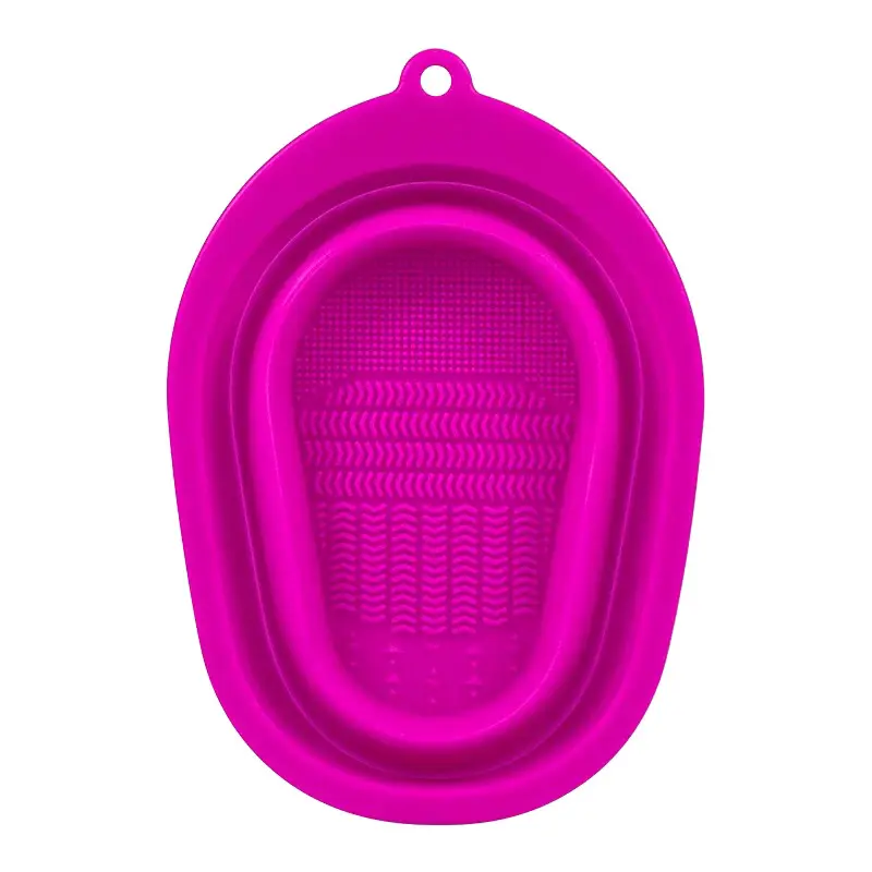 Silicone Makeup Scrubbing Pad & Brush Cleaning Board