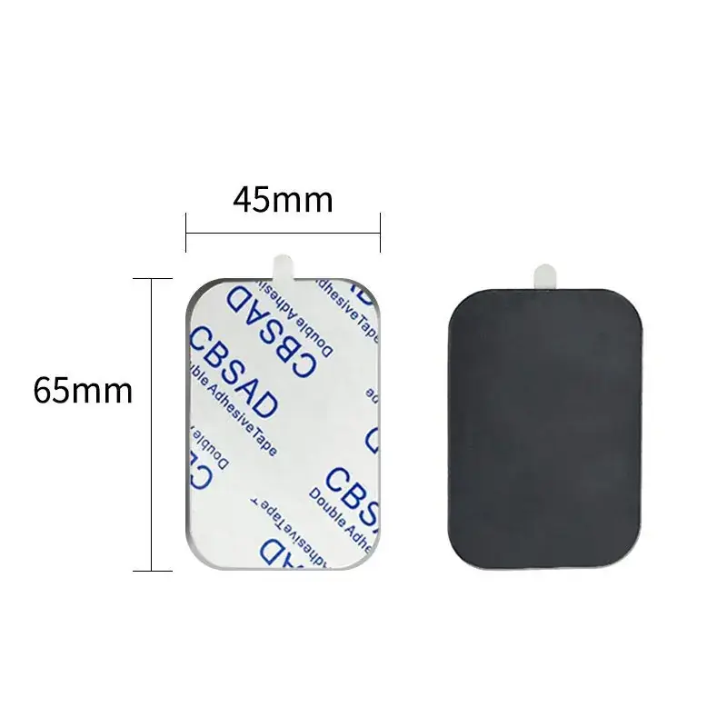 Wireless Charging Magnetic Phone Bracket Black 55x45mm - Image 2
