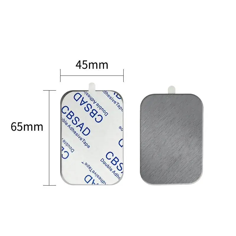 Wireless Charging Magnetic Phone Bracket Black 55x45mm - Image 4