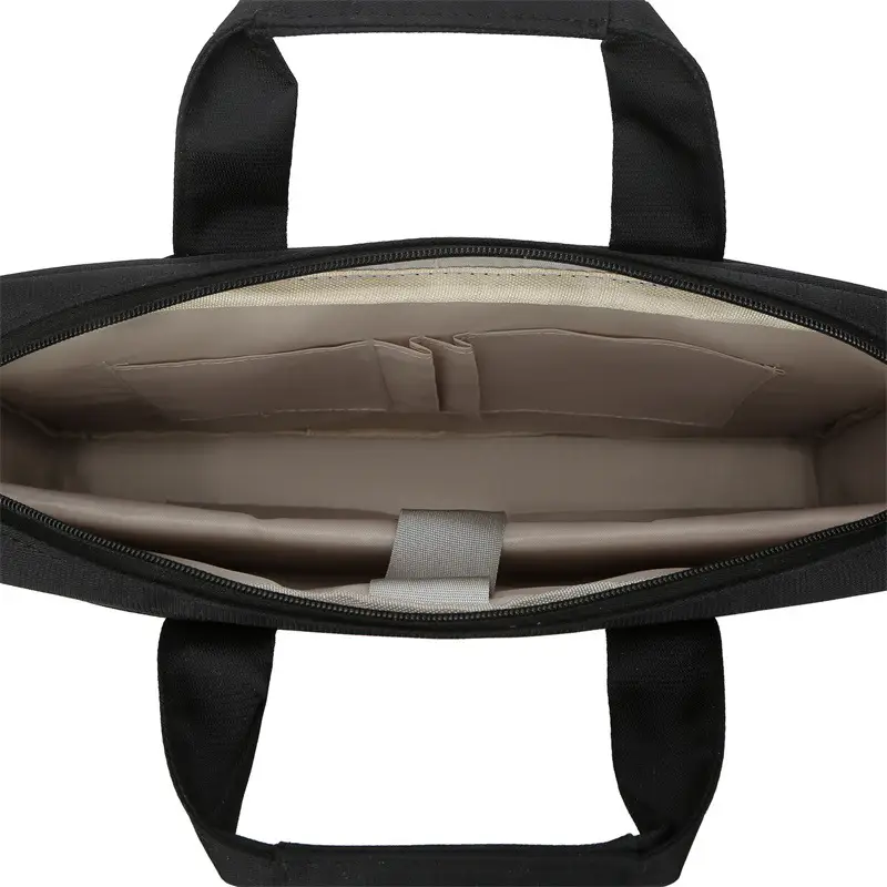 16 Inch Laptop Bag Men Black Nylon Shoulder Portable - Image 6