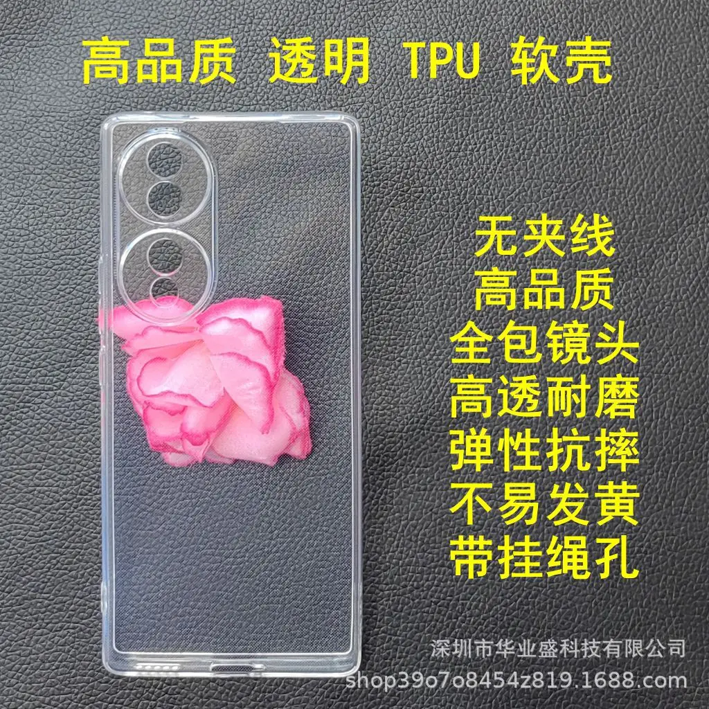Transparent TPU Phone Case Drop & Water Resistant - Image 3