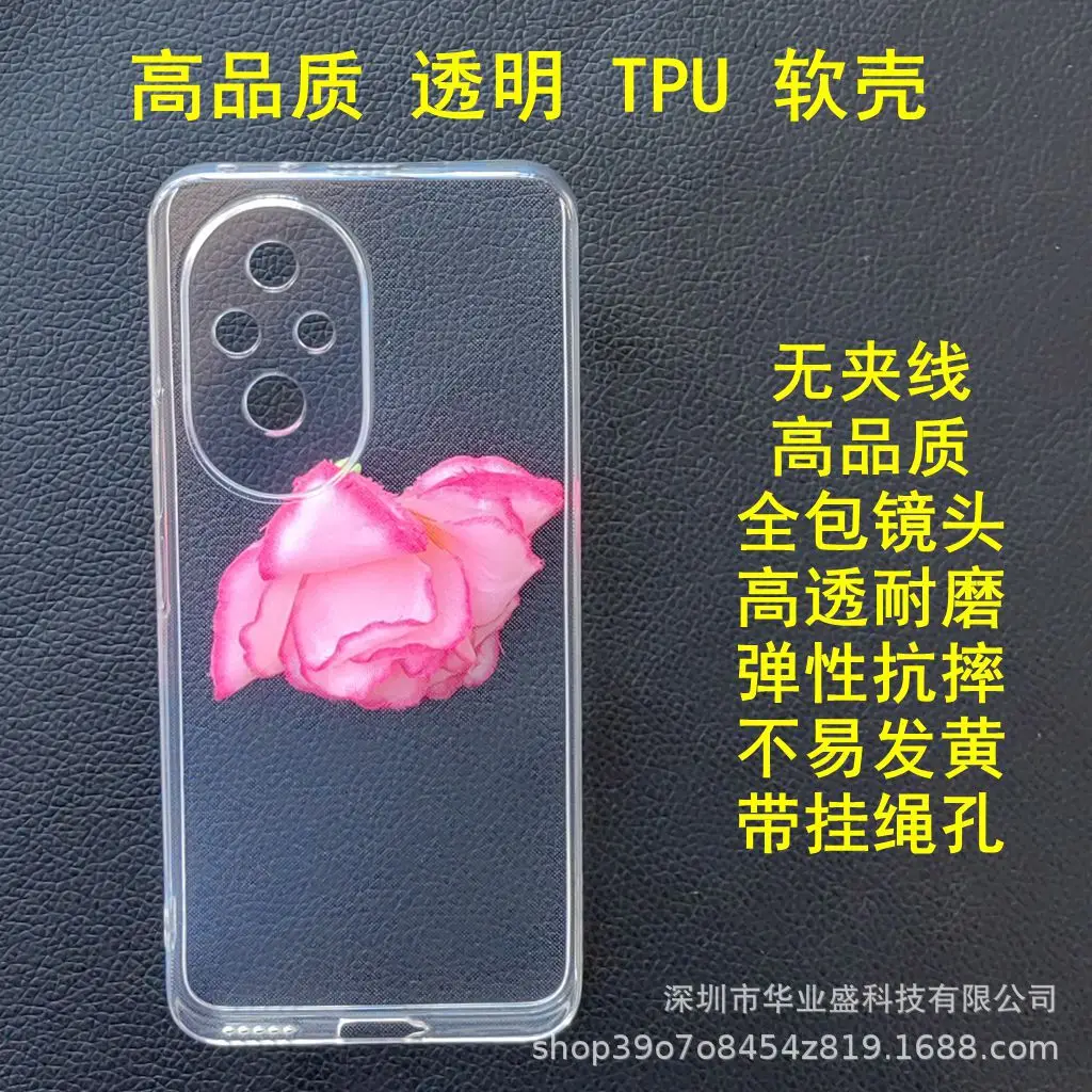 Transparent TPU Phone Case Drop & Water Resistant - Image 4