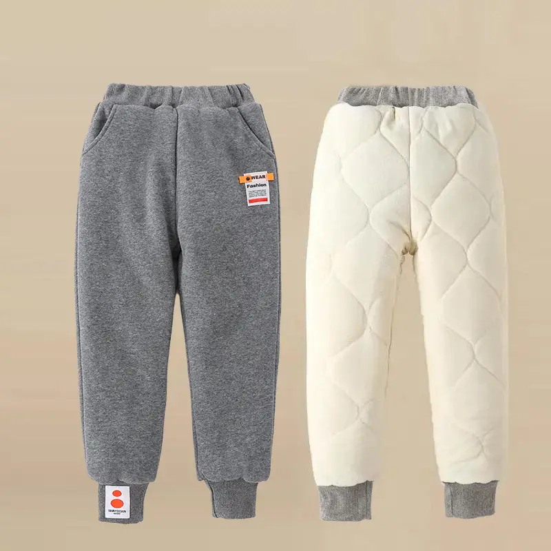 Girls' Fleece Lined Winter Pants Three Layer Quilted Medium Large - Image 3