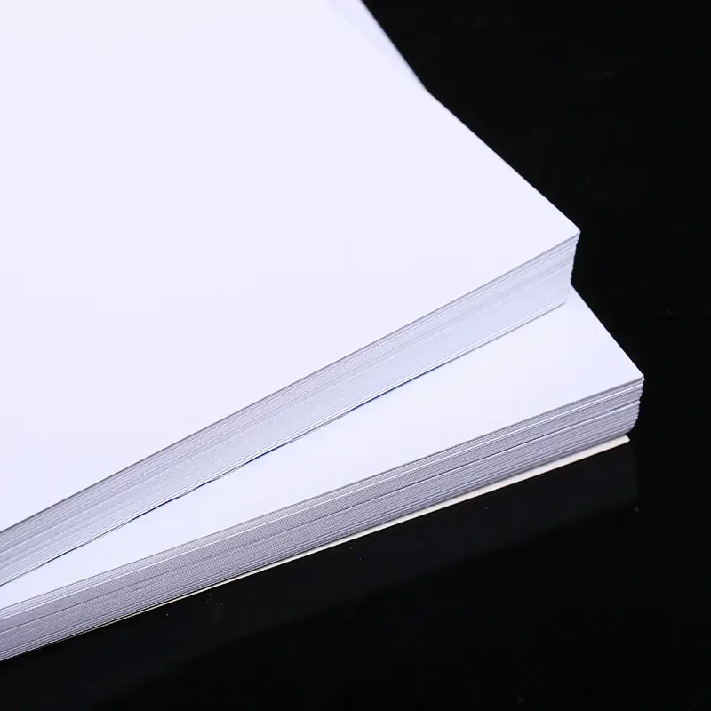 JINLAN inkjet double sided high gloss photo paper printing custom coated paper A4 color double sided inkjet photo paper
