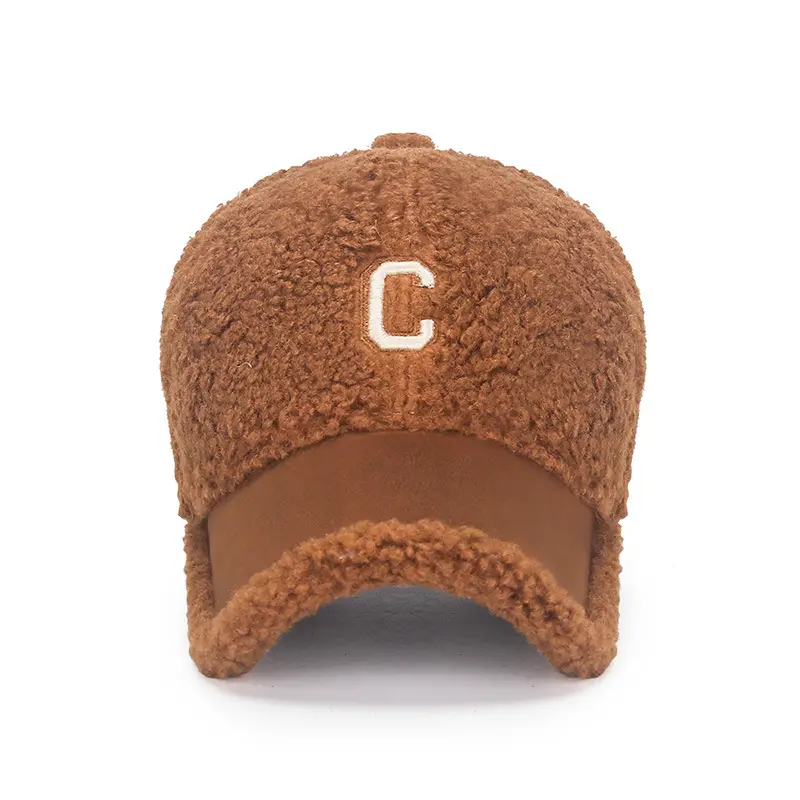 Women's Grey Wool Cyber Cap for Winter - Image 10