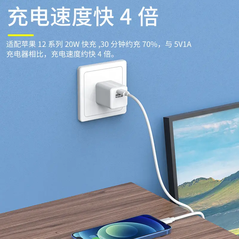 European Plug Mini Charger 35W Fast Charging