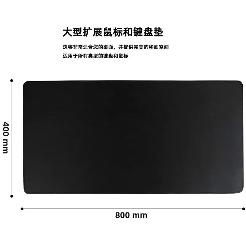 Factory spot computer game pad waterproof lock edge thick large keyboard pad luminous rubber desk mouse pad - Image 9