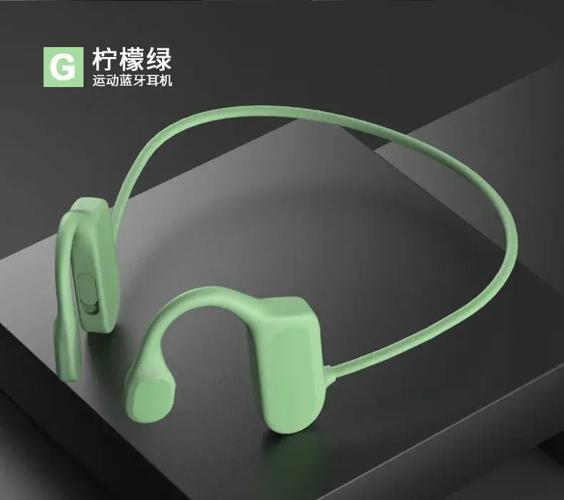 Non-In-Ear Bone Conduction Bluetooth Headset Blue — feature 23