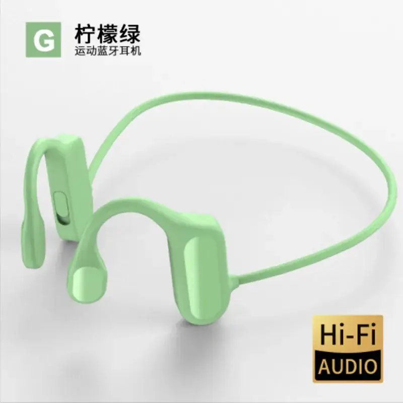 Non-In-Ear Bone Conduction Bluetooth Headset Blue - Image 4