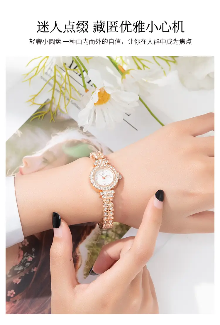 Jw Luxury Diamond Bracelet Watch for Women — feature 7