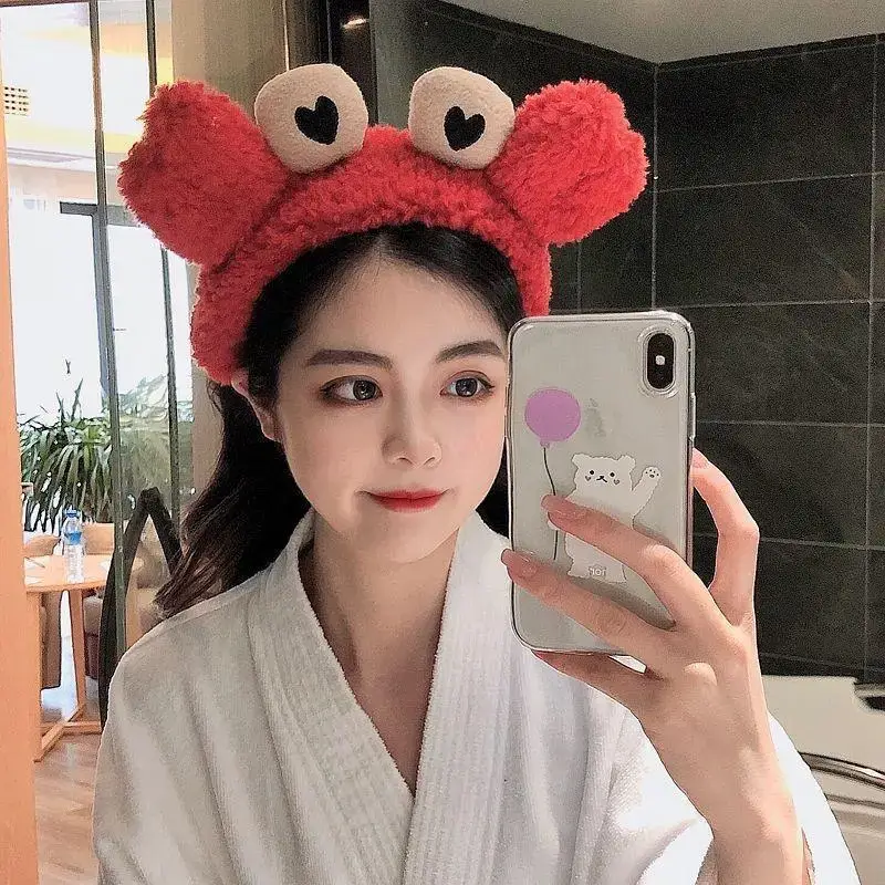 Blue Cartoon Crab Hairband for Women - Image 10