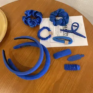 Blue Cartoon Crab Hairband for Women — feature 10