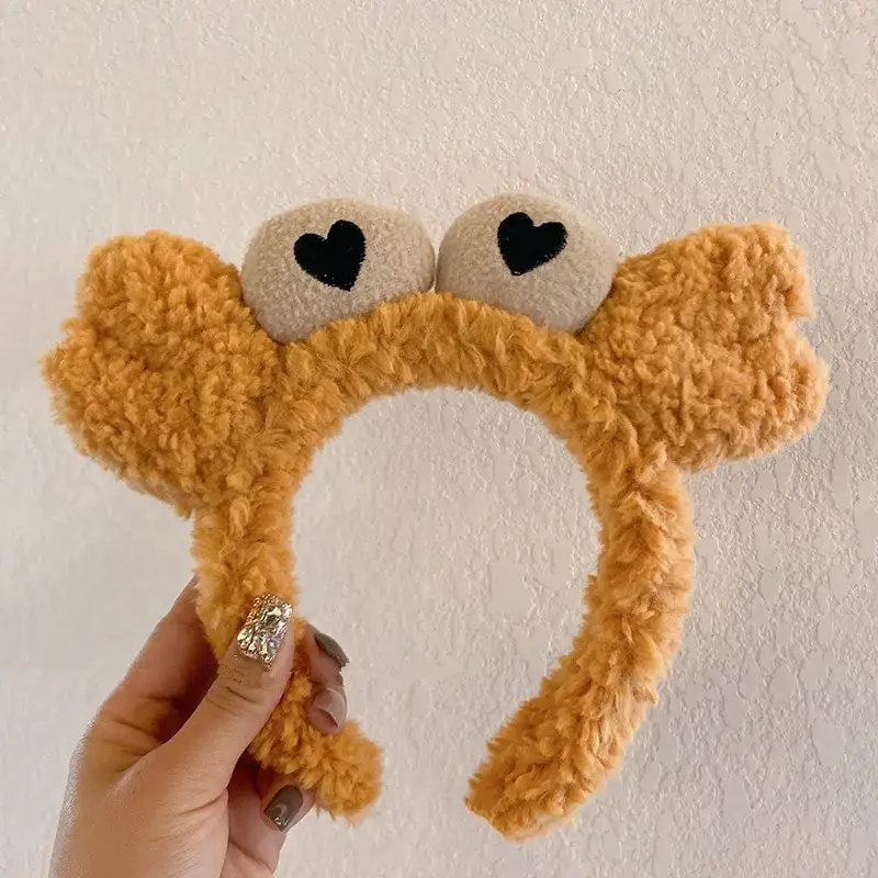 Blue Cartoon Crab Hairband for Women - Image 4