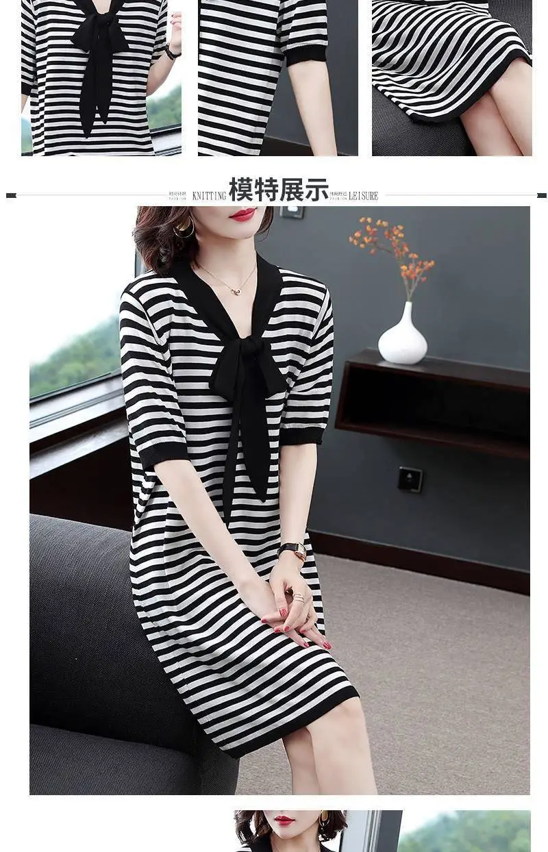 2022 Black Fat Sister Covering Dress Plus Size Western Style — feature 3