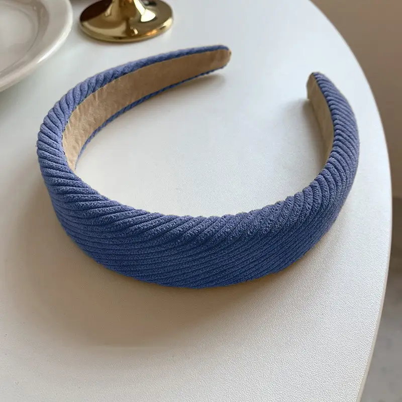 Black Rope Korean Style Face Washing Headband - Image 6