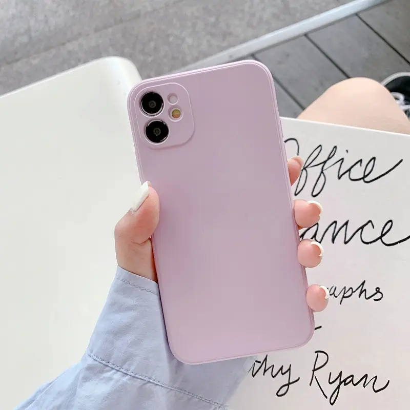 Xiaomi 11U Phone Case Liquid Silicone Pink Full Coverage - Image 2