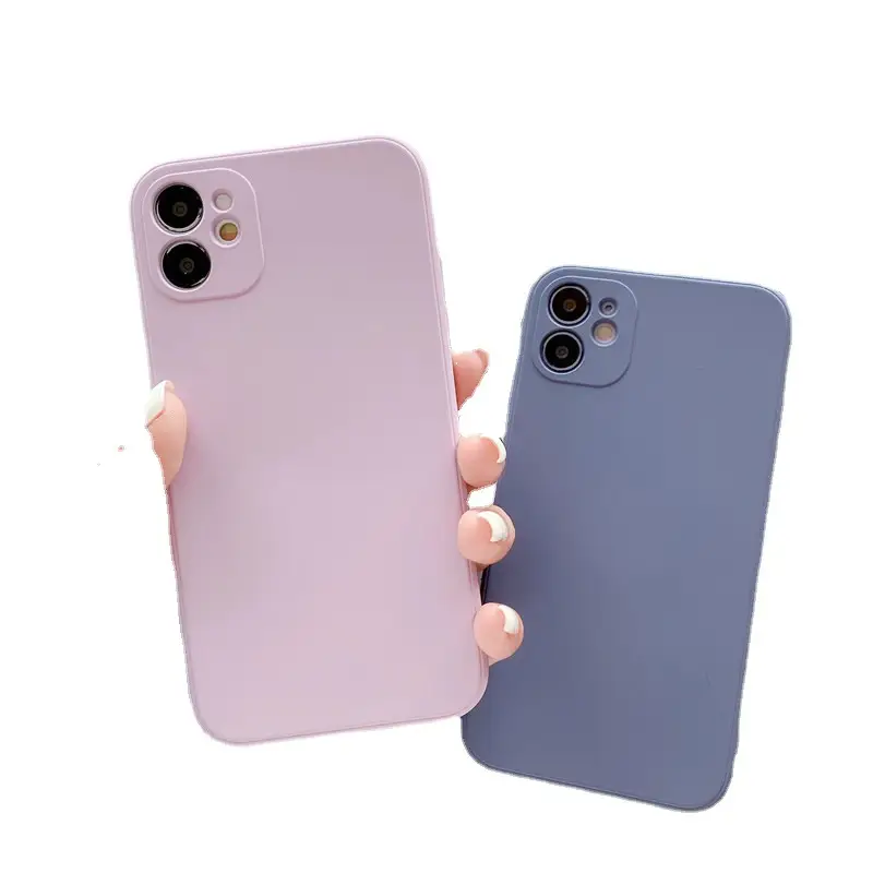 Purple Liquid Silicone Phone Case for Apple Models - Image 5
