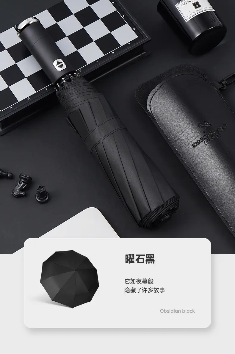 Rotatable Flashlight Umbrella with 8-Storm Protection — feature 19