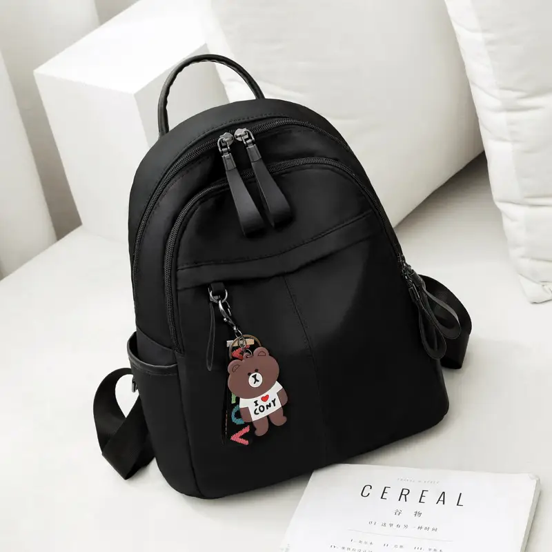 Black Korean Women's Crossbody Backpack 2025 - Image 4