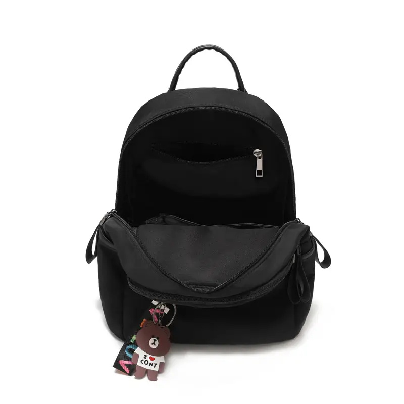 Black Korean Women's Crossbody Backpack 2025 - Image 5