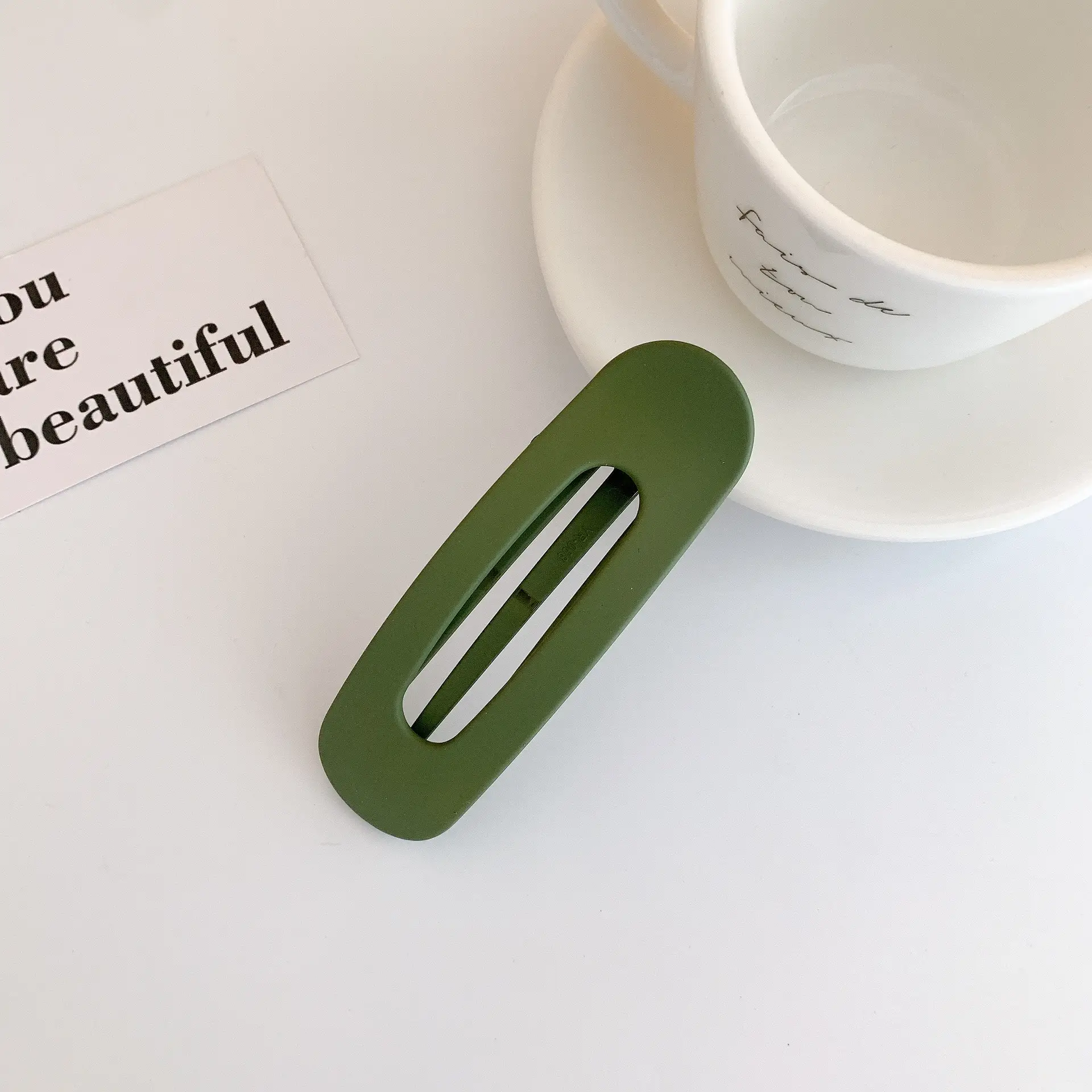 Ins Oversized Korean Hairpin Clip Side Clip