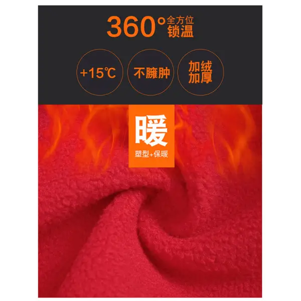 Women Green Hooded Fleece Mid-Length Sweater 2020 - Image 7