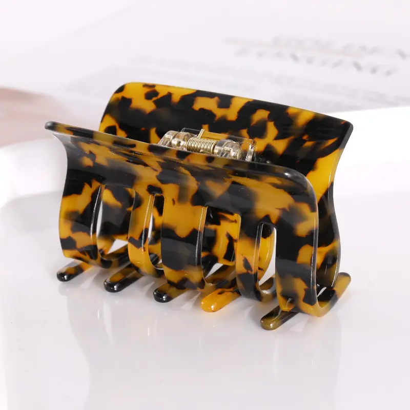 Square Acrylic Hair Clips for Ponytail & Headband - Image 4