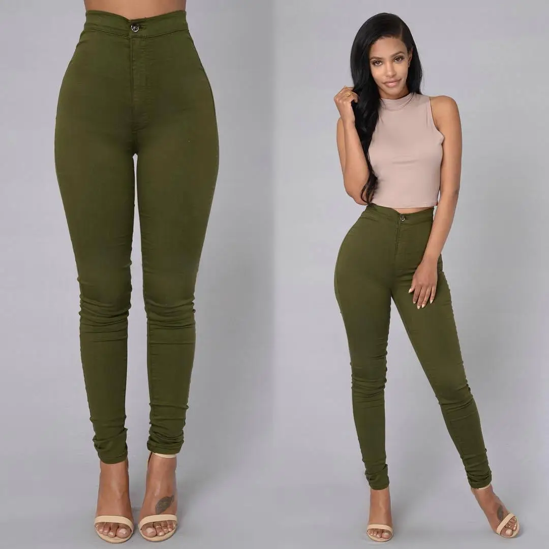 Women Slimming Leg Pants High Waist Skinny Fit — feature 8
