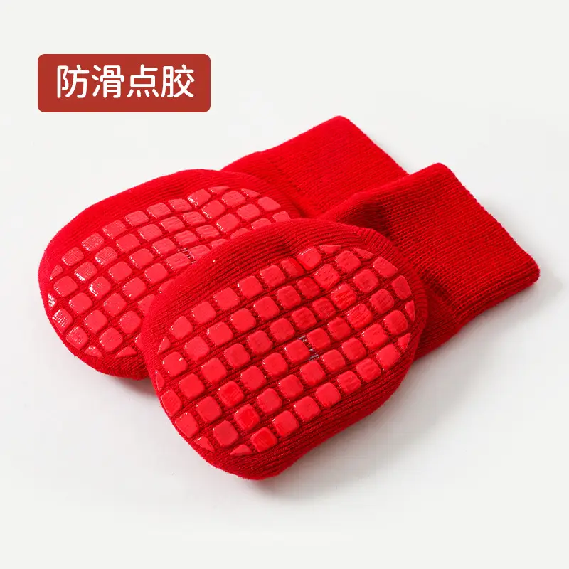 Red Cartoon Toddler Socks for Baby Boys Girls - Image 5