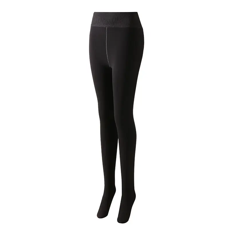 Winter High Density Nylon Leggings with Velvet Finish - Image 6