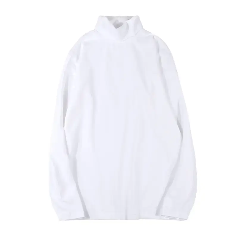 Men White Heavy Cotton Hoodie Winter