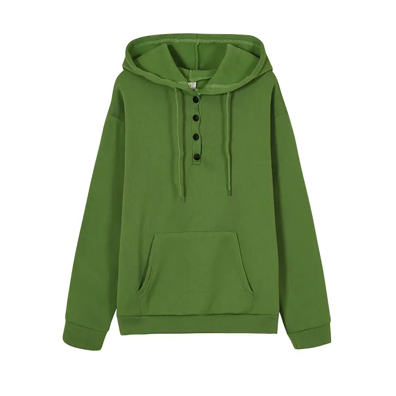 Women's Maroon Hooded Long Sleeve Pullover Sweater — feature 16