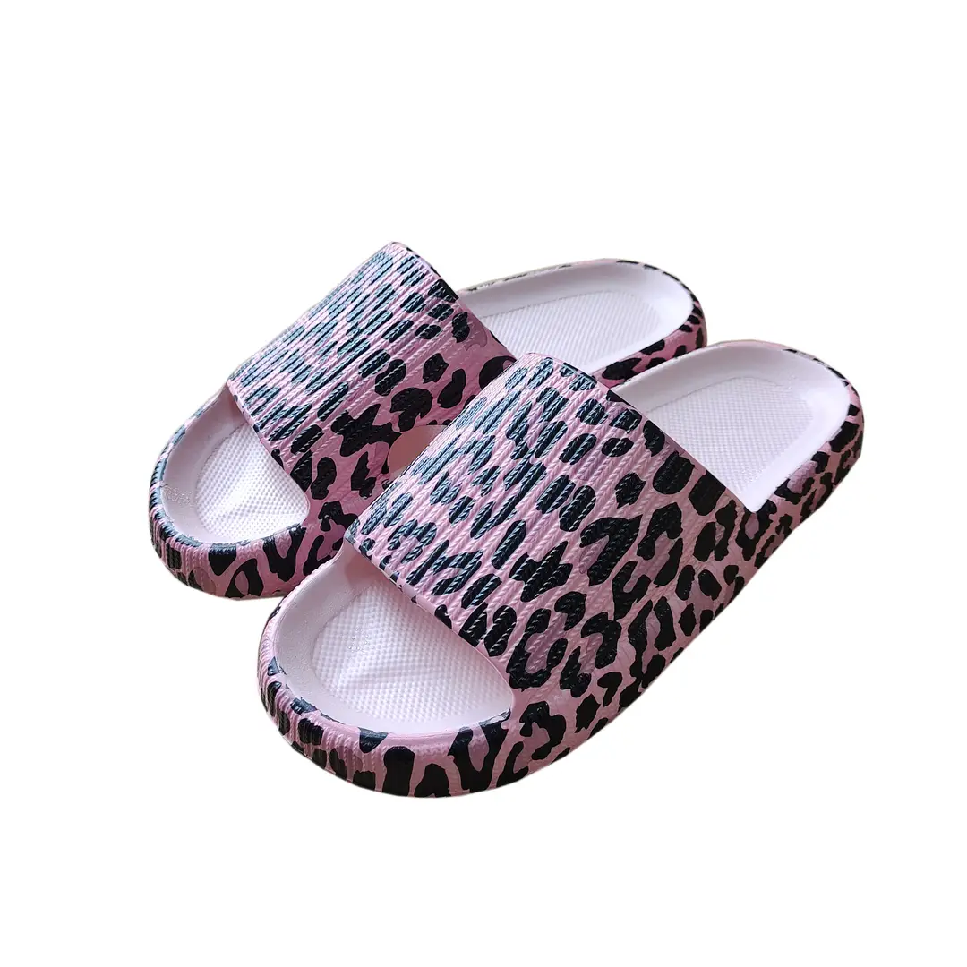 Cross-Border Foreign Trade Eva Thick-Soled Printed Slippers with Full-Pattern Heat Transfer Design for Couples and Family, Non-Slip Home Slippers - Image 9