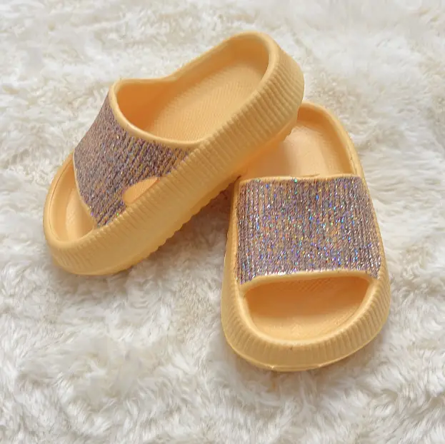 Cross-Border Foreign Trade Eva Thick-Soled Printed Slippers with Full-Pattern Heat Transfer Design for Couples and Family, Non-Slip Home Slippers — feature 13
