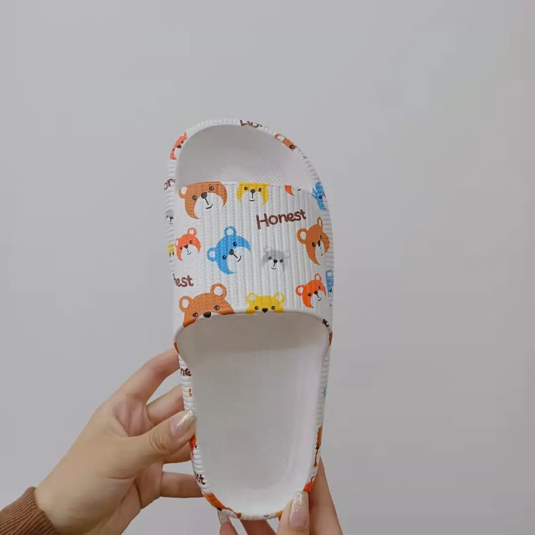 Cross-Border Foreign Trade Eva Thick-Soled Printed Slippers with Full-Pattern Heat Transfer Design for Couples and Family, Non-Slip Home Slippers — feature 16