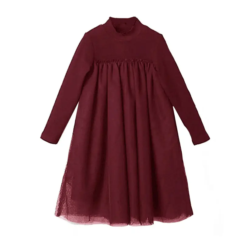 Girls Skirt Dress Korean Style Gauze Large Size - Image 13