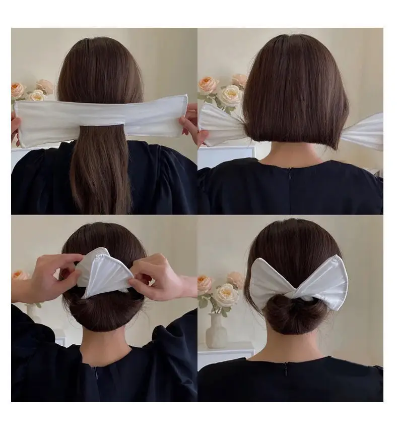 Black Polka Dot Hairpin for Easy Updos — feature 3