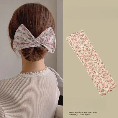 Black Polka Dot Hairpin for Easy Updos - Image 4