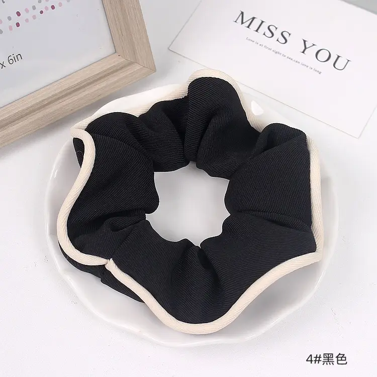 Women's Elegant Hair Rope Sweet Milk Coffee Brown Black Large