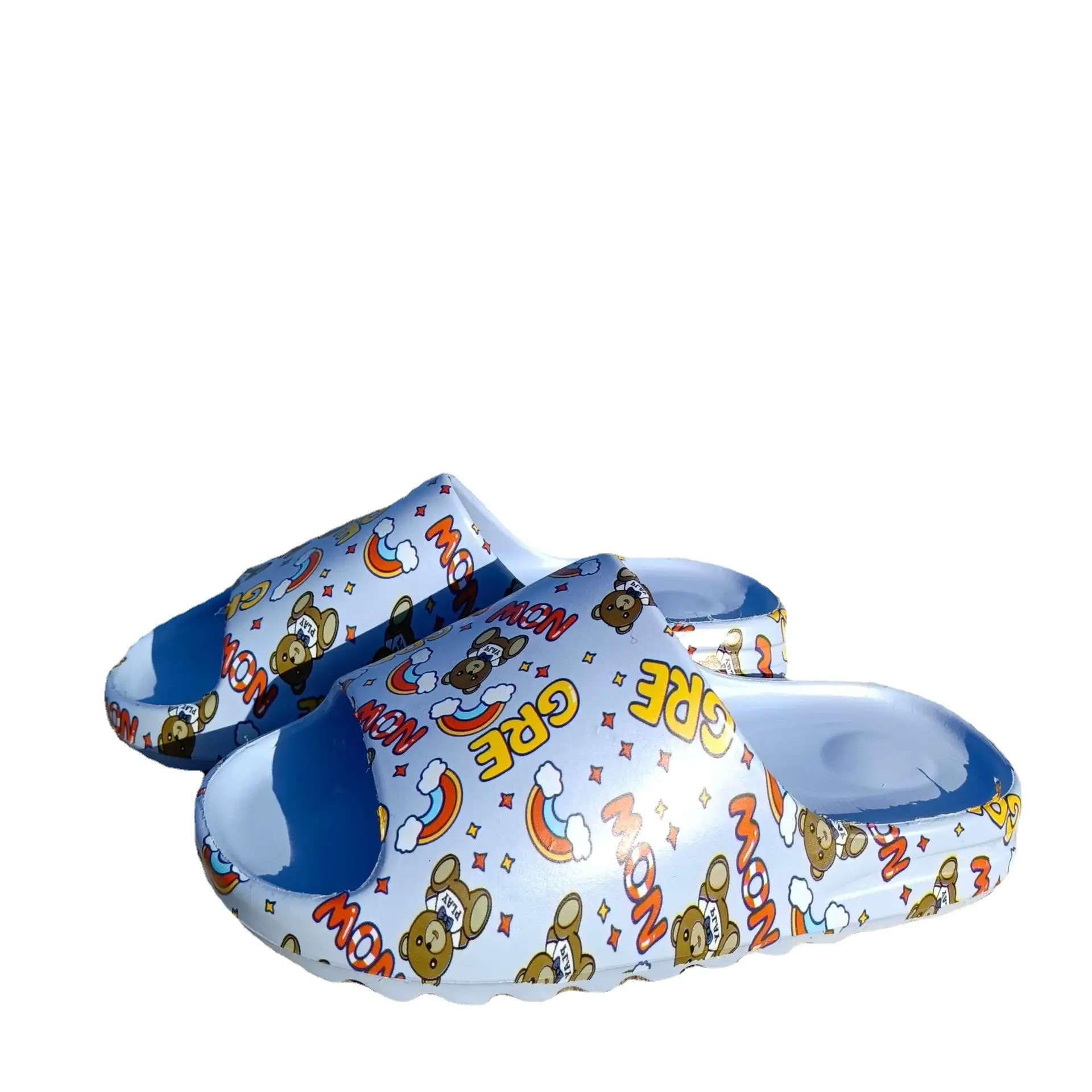 Candy-Colored Coconut Sandals for Girls