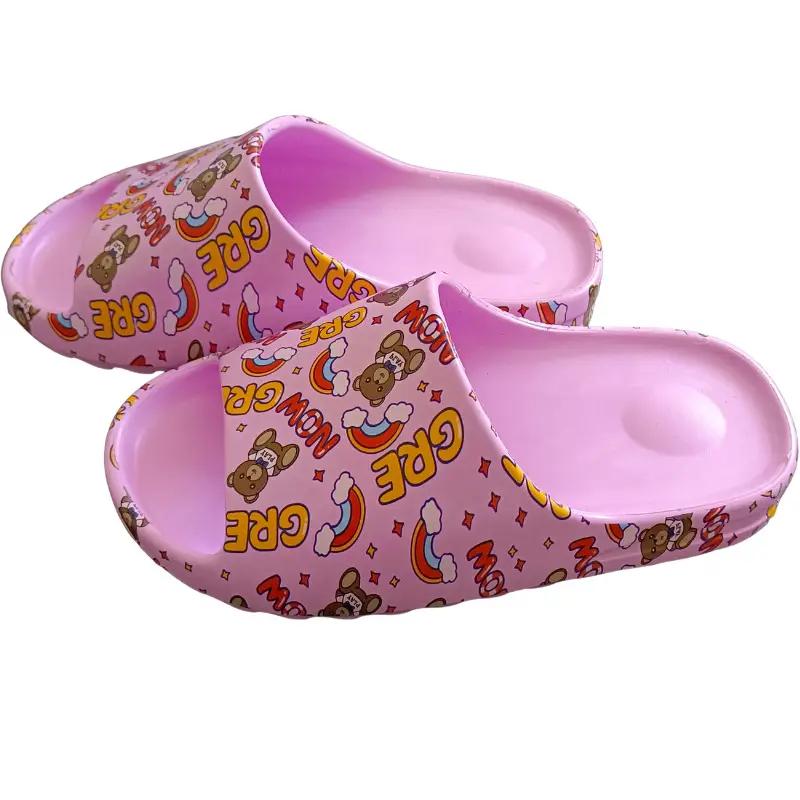 Candy-Colored Coconut Sandals for Girls