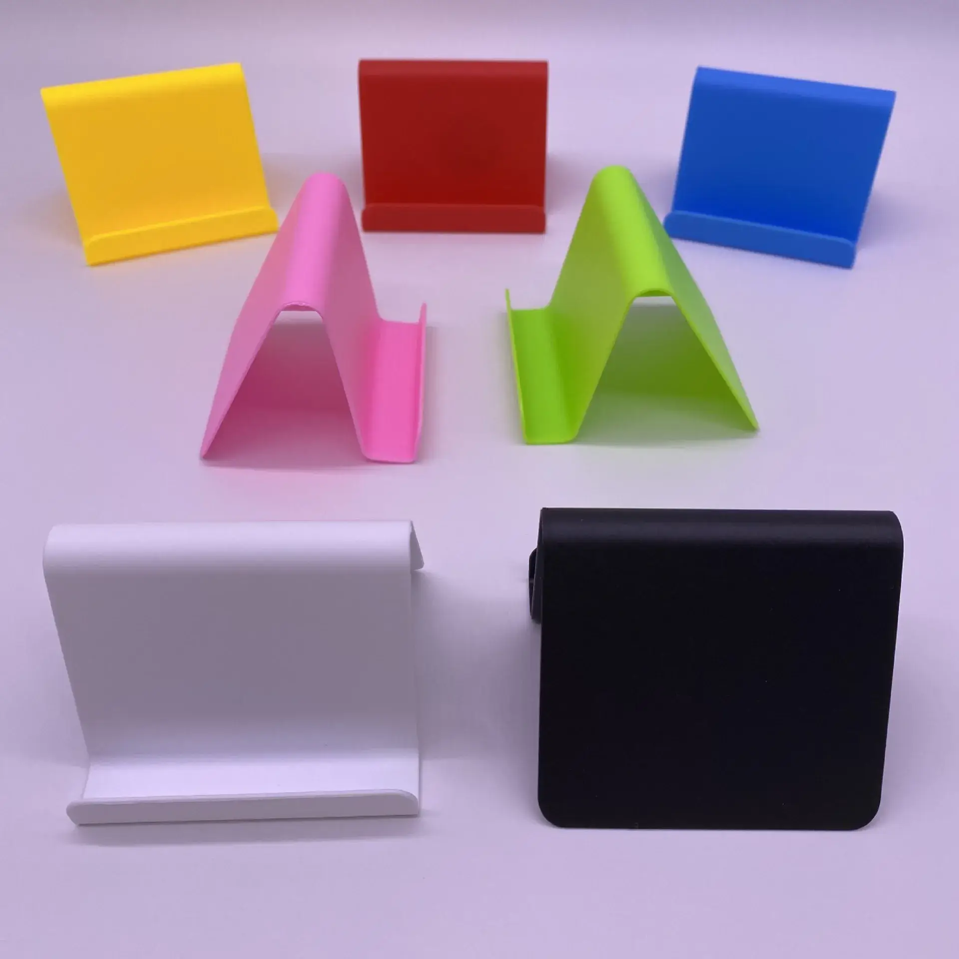 Portable Geometric Phone Bracket Green 4.7cm - Image 2